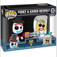 Funko pop  2-Pack of Forky & Karen Beverly