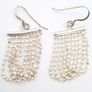Fringe Sterling Silver Earrings Image 2
