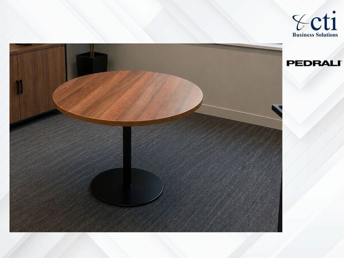 8 X Pedrali Round Tables - Grade A
