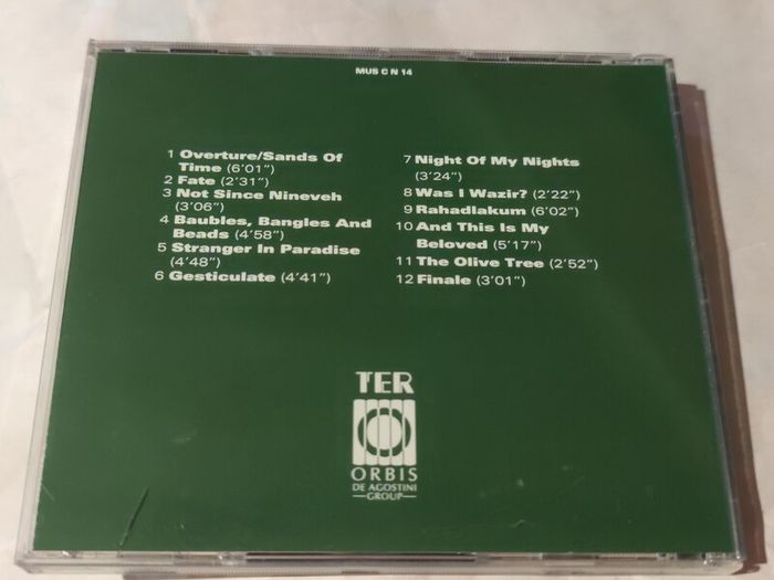 Kismet The Musical Cd