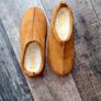 SeQwl UK 6/39Camel Platform Mule Slippers Faux Suede Chunky Sole Clogs Image 3