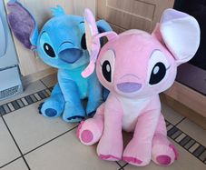 Stitch & Angel 60cm plush