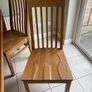 Oak Table @ Chairs Image 3
