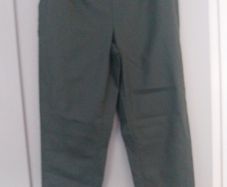 faux leather trousers