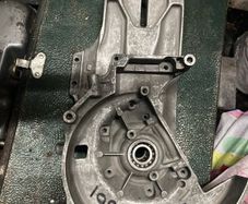K770 crankcase and crankshaft