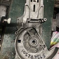 K770 crankcase and crankshaft