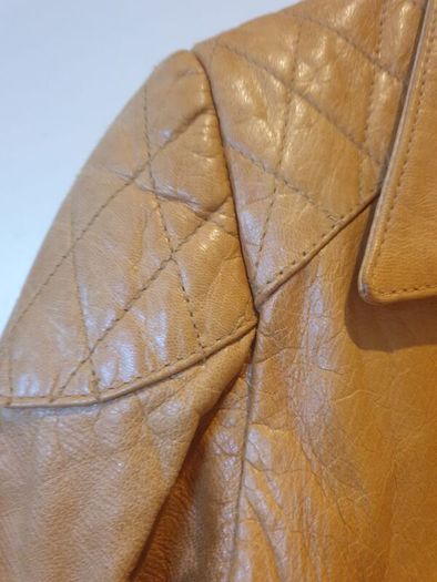 70s / 80s vintage leather jacket (extra small)