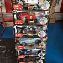Mille Miglia Model Car Series Scale 1/18 Euro 35 each
