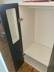 IKEA Childrens Wardrobe with Chalkboard Doors