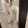 asos /pretty lavish dress and cape Image 3