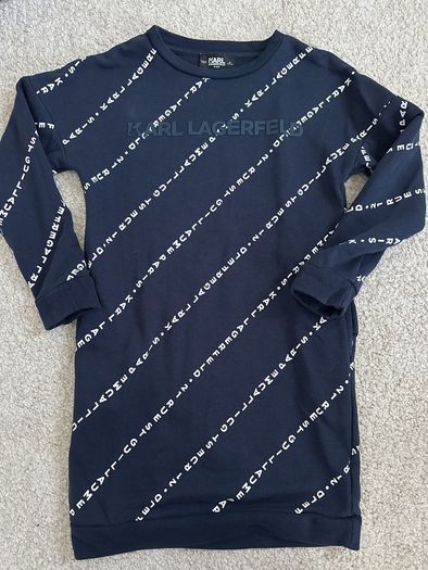 Karl Lagerfeld navy dress (10y/138cm)
