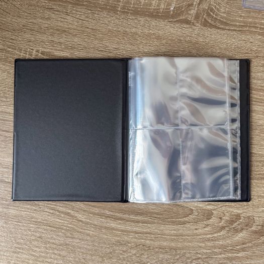 Ultra Pro 4-Pocket Blue Navy Collector's Portfolio Binder Album Pokemon Trading Cards Magic Lorcana