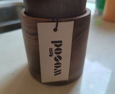 Wooden box from acacia wood