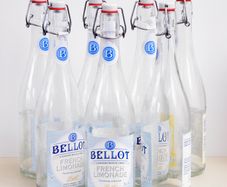 French Water Bottles with reusable porcelain caps and rubber seals