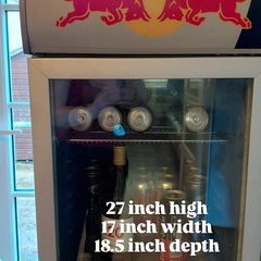 Red bull fridge