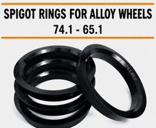 Spigot rings 74.1 - 65.1 (FREE POST)