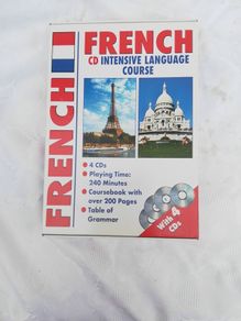 French language book/4 cds.