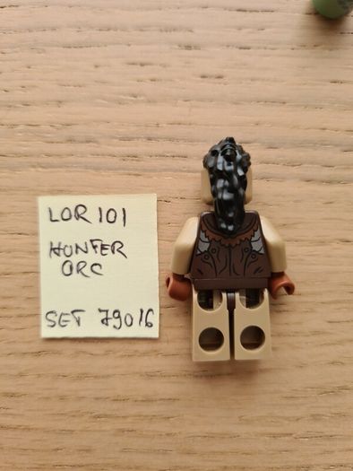 lego lor101 hunter orc with top knot set 79016
