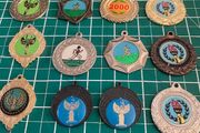 set of 16 vintage Medals