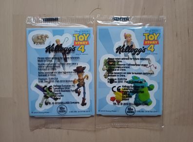 Kelloggs Disney Toy Story Stickers 2 Packs FACTORY SEALED
