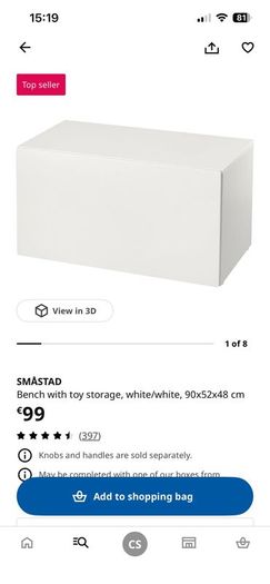 Storage bench
