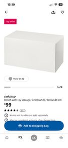 Storage benches