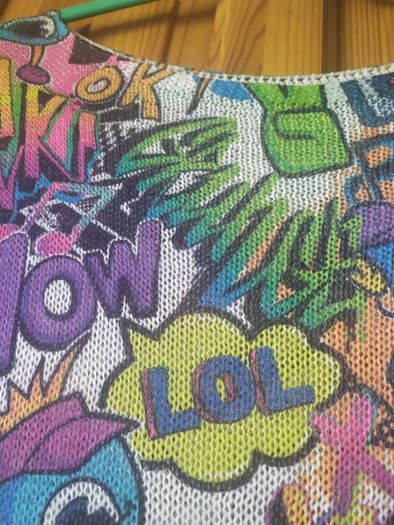 Graffiti blouse S-M