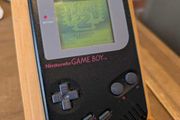 Nintendo BLACK Gameboy DMG-01 (the OG) - Optional Flash Cart - #396