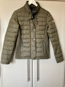 Superdry Fuji slim padded jacket, uk 12