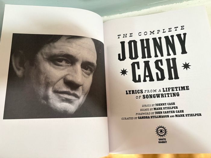 The Complete Johnny Cash - Lyrics from a lifetime of songwriting - hardback