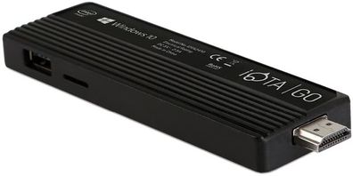 Mini Desktop PC Stick, (Black) - (Intel Quad Core Z8350 1.44GHz Processor (1.92GHz Boost), 2 GB RAM, 32GB eMMC Storage, Windows 10 Home)