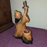Vintage ceramic Wizard candle holder Image 5