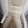Beige leather office chear office chear FRIDGEMANDER Image 2