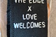 Edge U2 Love Welcomes Guitar Strap with signed card,  brand new numbered put of 500