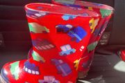 Light-Up kids Wellies - size 5