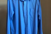 Boys School blue shirt, age 15-16