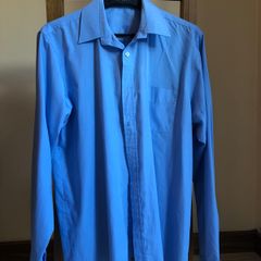 Boys School blue shirt, age 15-16