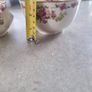 Alfred Meakin England Rosecliff Pattern Creamer & Sugar Bowl, Tableware,Rose and Leaf Design Image 5