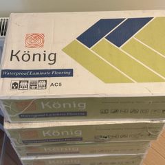 laminate wood- 6 boxes - light oak colour