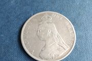 Victorian Silver Double Florin