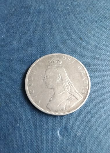 Victorian Silver Double Florin