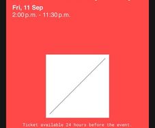 District x Saturday ticket