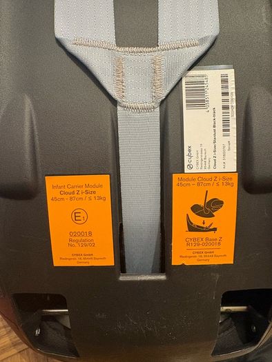 Cybex Cloud Z i-Size Infant Car Seat black excellent condition