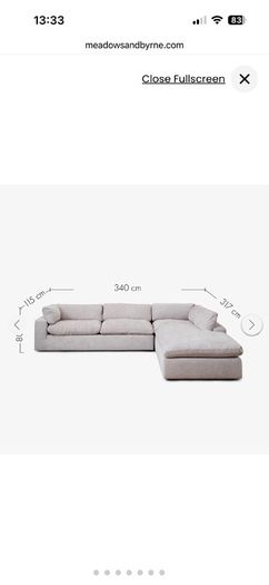 Cloud Feather Corner Sofa