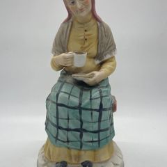 Vintage Bisque 1950s Porcelain Figures x 2