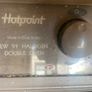 Hot point free standing cooker .  double oven and hob Image 2