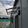 Door Canopy - High Impact Clear Acrylic Roof - Multiple Sizes - For Homes & Modular Builds - Nationwide Delivery Across Ireland Image 3