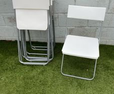6 x IKEA foldable chair Jeff