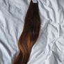 Hair extensions red brown Image 3