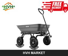 Garden Dump Cart 181kg - No-Flat Wheels